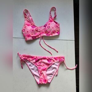 Floral Pink Bikini Set Cabana Del Sol